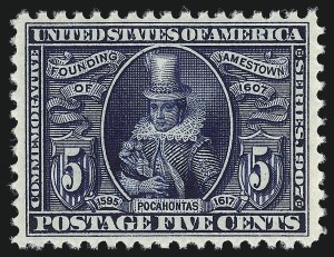 Sale Number 982, Lot Number 5723, 1904 Louisiana Purchase, Jamestown Issues (Scott 323-330)