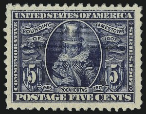 Sale 982, Lot 5724, 1904 Louisiana Purchase, Jamestown Issues (Scott 323-330)