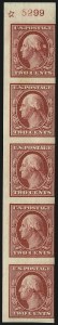Sale 982, Lot 5736, 1908-10 Washington-Franklin Issues (Scott 331-356)