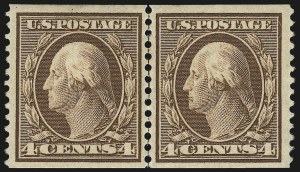 Sale 982, Lot 5743, 1908-10 Washington-Franklin Issues (Scott 331-356)