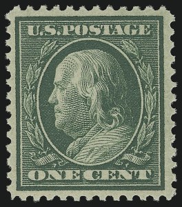 Sale 982, Lot 5745, 1909 Bluish Paper Issue (Scott 357-366)