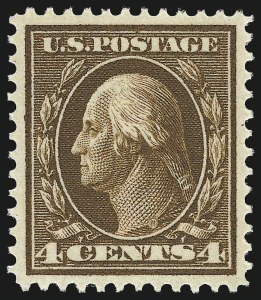 Sale 982, Lot 5761, 1910-13 Washington-Franklin Issue (Scott 374-396)