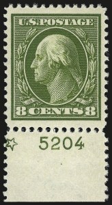 Sale 982, Lot 5767, 1910-13 Washington-Franklin Issue (Scott 374-396)