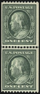 Sale 982, Lot 5773, 1910-13 Washington-Franklin Issue (Scott 374-396)