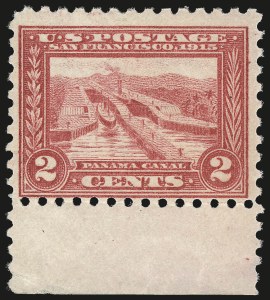 Sale 982, Lot 5780, 1913-15 Panama-Pacific Issue (Scott 397-404)