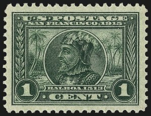 Sale 982, Lot 5781, 1913-15 Panama-Pacific Issue (Scott 397-404)