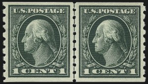 Sale 982, Lot 5798, 1912-14 Washington-Franklin Issue (Scott 405-423)