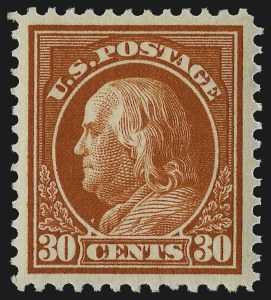 Sale 982, Lot 5804, 1912-14 Washington-Franklin Issue (Scott 405-423)