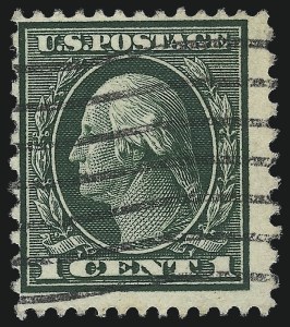 Sale 982, Lot 5811, 1912-14 Compound Perfs (423A)