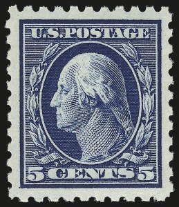 Sale 982, Lot 5814, 1913-15 Washington-Franklin Issues (Scott 424-460)