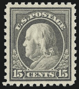 Sale 982, Lot 5823, 1913-15 Washington-Franklin Issues (Scott 424-460)