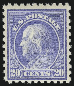 Sale 982, Lot 5825, 1913-15 Washington-Franklin Issues (Scott 424-460)