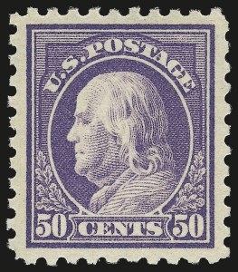 Sale 982, Lot 5826, 1913-15 Washington-Franklin Issues (Scott 424-460)