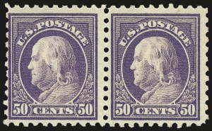 Sale 982, Lot 5827, 1913-15 Washington-Franklin Issues (Scott 424-460)