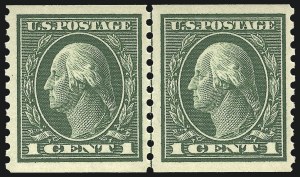 Sale 982, Lot 5829, 1913-15 Washington-Franklin Issues (Scott 424-460)