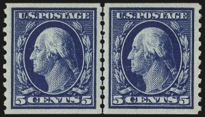 Sale 982, Lot 5835, 1913-15 Washington-Franklin Issues (Scott 424-460)