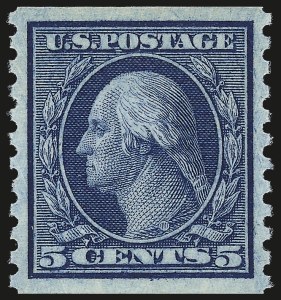 Sale 982, Lot 5851, 1913-15 Washington-Franklin Issues (Scott 424-460)