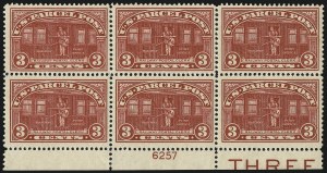 Sale 982, Lot 6170, Postal Note, Parcel Post (PN, Q, JQ, QE)