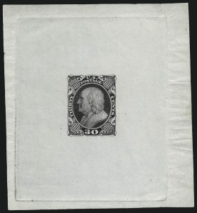 Sale 1000, Lot 1009, The Peter G. Dupuy Collection of High-Value 1857-60 Issues - Essays and Proofs