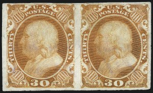 Sale 1000, Lot 1011, The Peter G. Dupuy Collection of High-Value 1857-60 Issues - Essays and Proofs