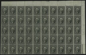 Sale 1000, Lot 1018, The Peter G. Dupuy Collection of High-Value 1857-60 Issues - Large Multiples