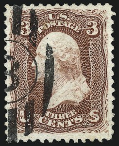 Sale 1000, Lot 1076, 1875 Re-Issue of 1861-66 Issue
