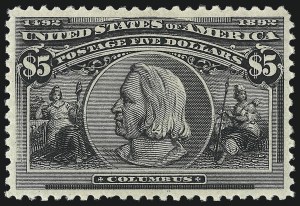 Sale 1000, Lot 1144, 1893 Columbian Issue (Dollar Values)