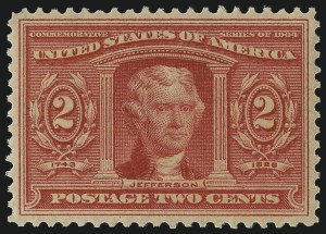 Sale Number 1000, Lot Number 1192, Louisiana Purchse, Jamestown Issues