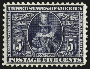 Sale Number 1000, Lot Number 1199, Louisiana Purchse, Jamestown Issues