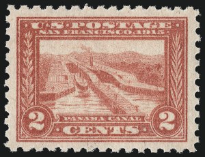 Sale 1000, Lot 1219, Panama-Pacific Issue