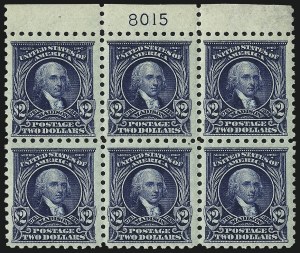 Sale 1000, Lot 1223, Washington-Franklin Issues
