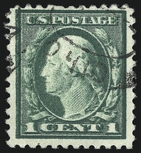 Sale 1000, Lot 1225, Washington-Franklin Issues