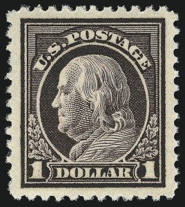 Sale 1000, Lot 1243, Washington-Franklin Issues