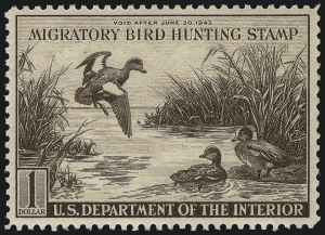 Sale 1000, Lot 1336, Hunting Permits
