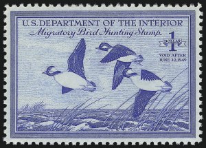 Sale Number 1000, Lot Number 1341, Hunting Permits