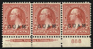 Sale 1000, Lot 1347, US Possessions