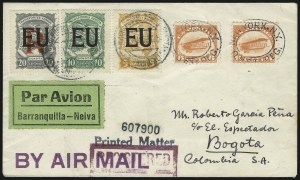 Sale 1003, Lot 5053, Air Post and Flight Covers (Scott C1-C11, Byrd, Roessler)