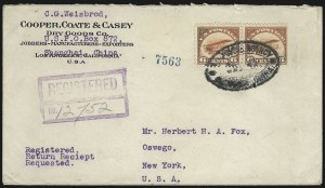 Sale 1003, Lot 5054, Air Post and Flight Covers (Scott C1-C11, Byrd, Roessler)