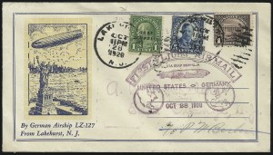 Sale 1003, Lot 5069, Air Post and Flight Covers (Scott C1-C11, Byrd, Roessler)