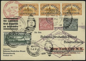 Sale 1003, Lot 5077, Air Post and Flight Covers (Scott C13-C15)