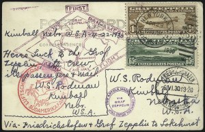 Sale 1003, Lot 5081, Air Post and Flight Covers (Scott C13-C15)