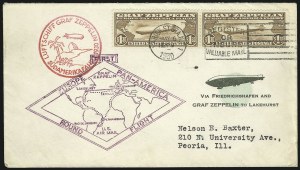 Sale 1003, Lot 5085, Air Post and Flight Covers (Scott C13-C15)