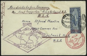 Sale 1003, Lot 5093, Air Post and Flight Covers (Scott C13-C15)