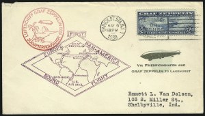 Sale 1003, Lot 5095, Air Post and Flight Covers (Scott C13-C15)