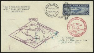 Sale 1003, Lot 5096, Air Post and Flight Covers (Scott C13-C15)