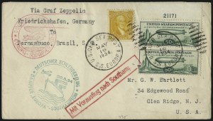 Sale 1003, Lot 5106, Air Post and Flight Covers (Scott C18, 1933 Century of Progress Flight)