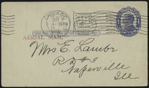 Sale 1003, Lot 5124, Air Post and Flight Covers (Scott C18, 1933 Century of Progress Flight)