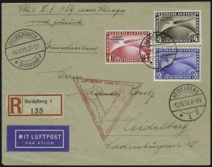 Sale 1003, Lot 5153, Air Post and Flight Covers (Foreign Flight Covers: Algeria to Germany)