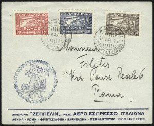 Sale 1003, Lot 5161, Air Post and Flight Covers (Foreign Flight Covers: Gibralter to Vatican)