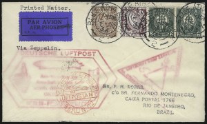 Sale 1003, Lot 5165, Air Post and Flight Covers (Foreign Flight Covers: Gibralter to Vatican)